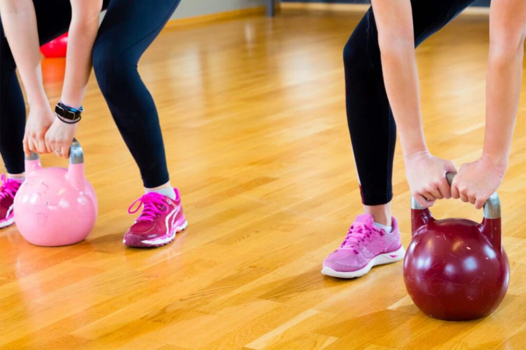 Suelo para un gimnasio