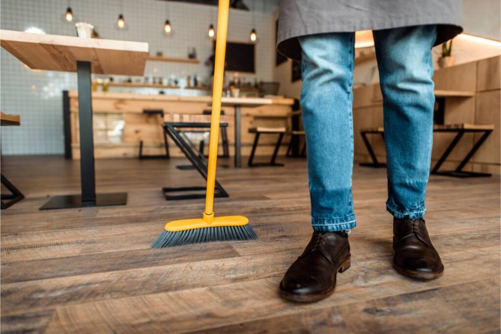 Mantenimiento del pavimento laminado