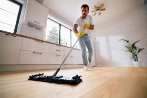 Mantenimiento del pavimento laminado