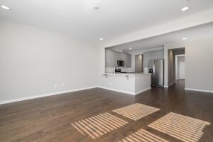 Suelo laminado sin juntas de dilatación